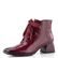 Hispanitas lakovaný šněrovací kotník na podpatku Marsella wine HI254326