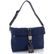 Hispanitas kabelka z recyklované kůže navy blue BI264948