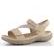 Rieker sandály s gumičkami Ginger/Cliff-Weiss 64870-62