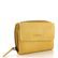 Kožená peněženka se šikmou kapsou žlutá HB-10/18
