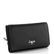 Dámská podlouhlá kožená peněženka černá 5983