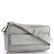 Elega malá crosbody kabelka šedá/stříbrné kování 69714