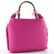 Lola Casademunt shopper kabelka s kovovým madlem fuchsia LS2604019