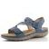 Rieker modré sandály s gumičkami 64870-14