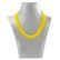 Náhrdelník rokajl žlutý