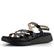 Wonders sandály na platformě lakované Negro C-6531