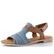 Mustang sandály s plným nártem denim 26M0072008