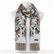 Fraas kašminkový s květinovým vzorem zen blue 620015-501