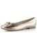 Tamaris baleríny s mašličkou Light Gold 1-22105-44