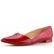 Högl vykrojené lakované baleríny Red 0-170004