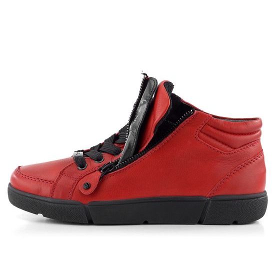 Ara dámske členkové topánky červené Rom 12-14435-05