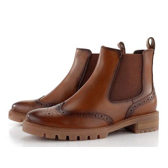 Ara chelsea kotník Tulsa Cognac 12-29514-09