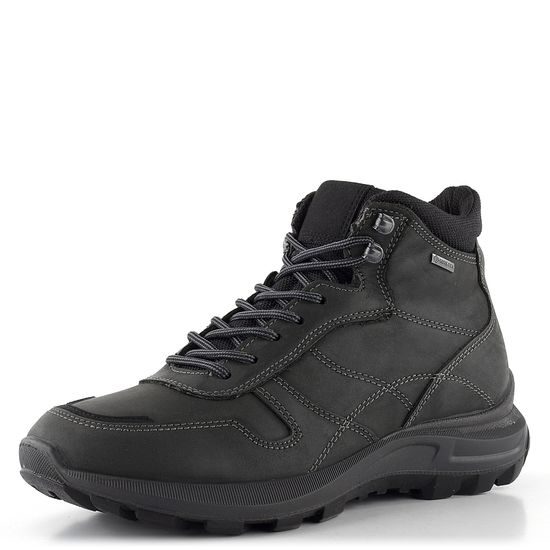 Ara pánský kožený kotník s Gore-Tex Graphit/Black Mauro 11-36507-05