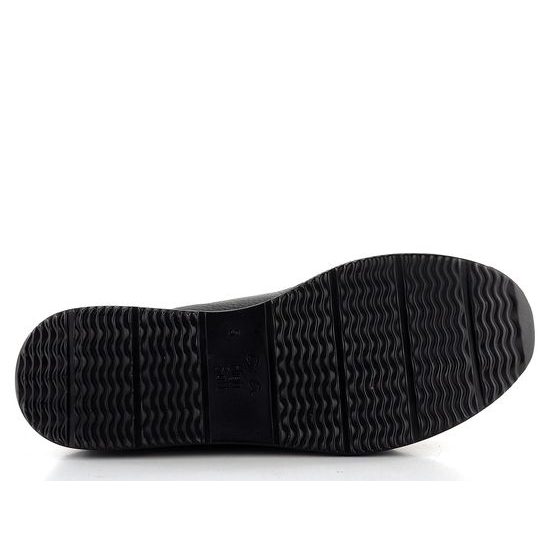 Ara širší tenisky Sapporo Schwarz/Marrone 12-27540-01