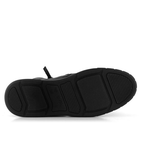 Ara širšia dámska členková obuv s dvoma zipsami čierna Frisco 12-25219-01