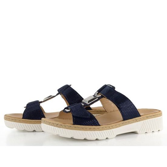 Ara dámské pantofle Capri Blau 12-39103-02