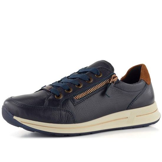 Ara dámske sneakers Osaka tmavo modré/hnedé 12-24801-22