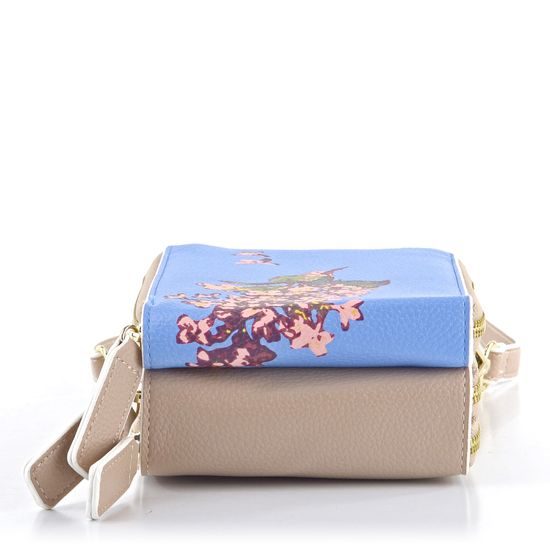 Ara crossbody s potiskem Leonie Sabbia/Sarong-Azur 16-21407-69