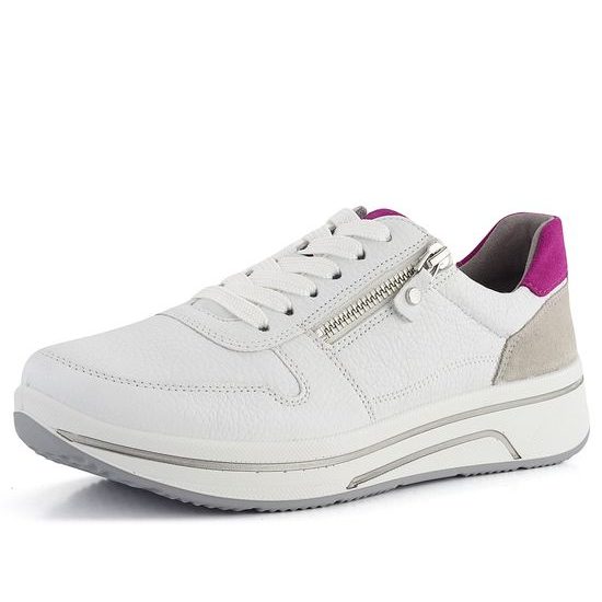 Ara širšie tenisky Sapporo Weiss/Pink/Pebble 12-27540-44