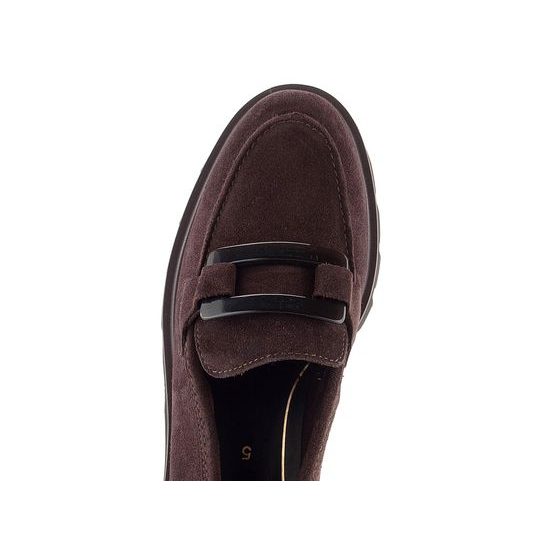 Ara užšie semišové mokasíny Oxford Amarone 12-21703-19