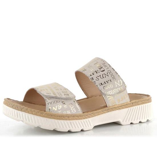 Ara dámske šľapky Capri Cream 12-39107-09