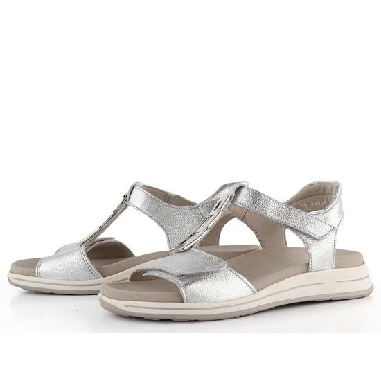 Ara dámské sandály s T-páskem Osaka Silber 12-34804-12