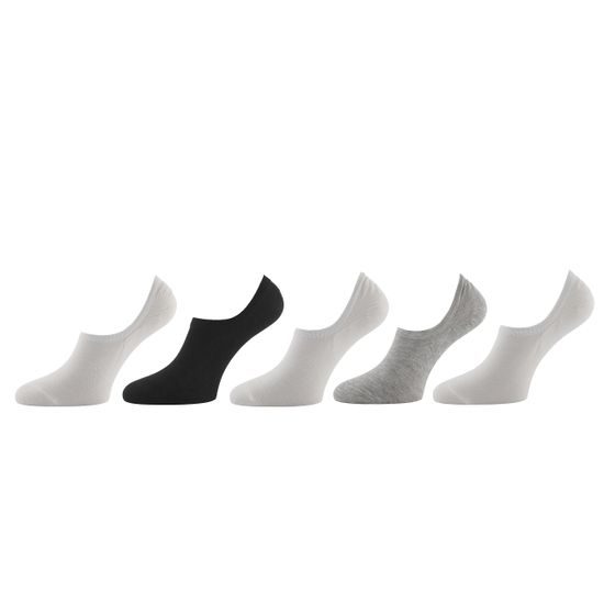 Ara nízké ponožky Energy Step Bamboo 5 párů white/grey/black 16-00001-30