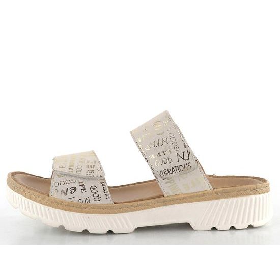 Ara dámske šľapky Capri Cream 12-39107-09