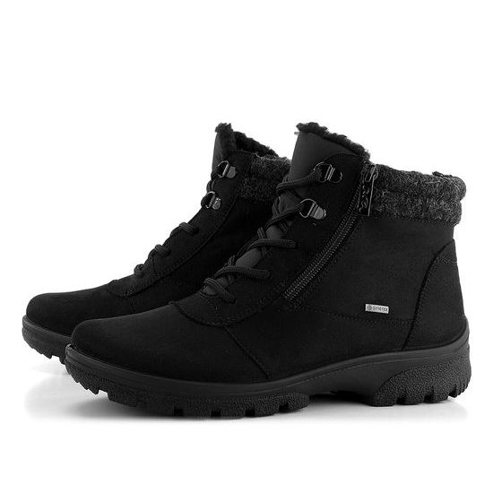 Ara kotník s Gore-Tex membránou Saas-Fee Black 12-49309-01