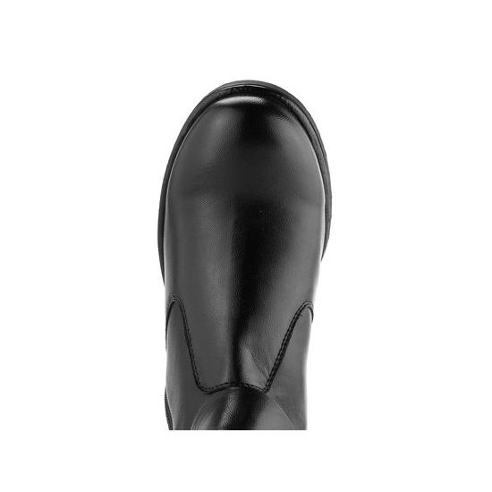 Ara dámska kožená členková obuv so zipsom čierna Liverpool 12-39515-01