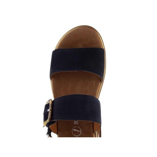 Ara dámske semišové sandále Malaga Blue 12-21003-02