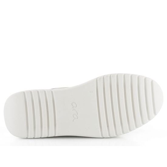Ara širší polobotky na platformě Monaco Cream/Biscuit/Whisky 12-46703-09