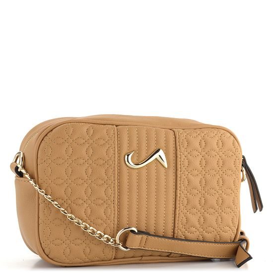 Ara prešívaná crossbody kabelka Adele Caramel 16-21703-84