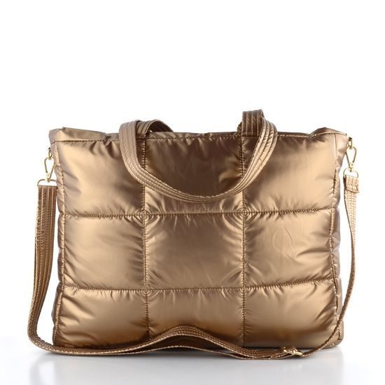 Ara prošívaná shopper kabelka Nina Bisquit 16-21912-63