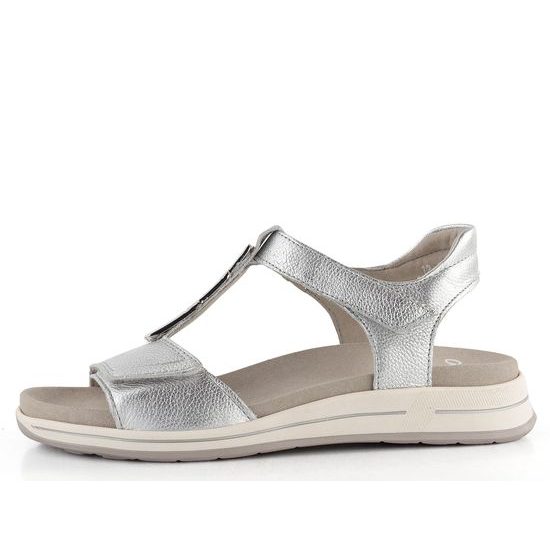 Ara dámské sandály s T-páskem Osaka Silber 12-34804-12