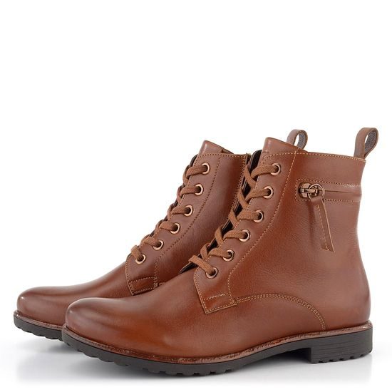 Ara dámský kožený kotník vyteplený Cognac Liverpool 12-39507-06