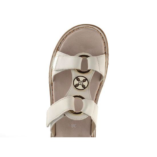 Ara dámské pantofle Hawaii Cream/Platin 12-29003-97