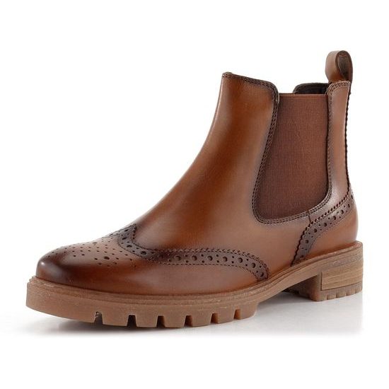 Ara chelsea kotník Tulsa Cognac 12-29514-09