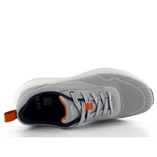 Ara pánské úpletové tenisky Ohio Light Grey 11-14402-35