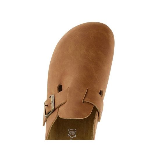 Ara pánske domáce šľapky s plnou špičkou Santo Cognac 14-29503-09