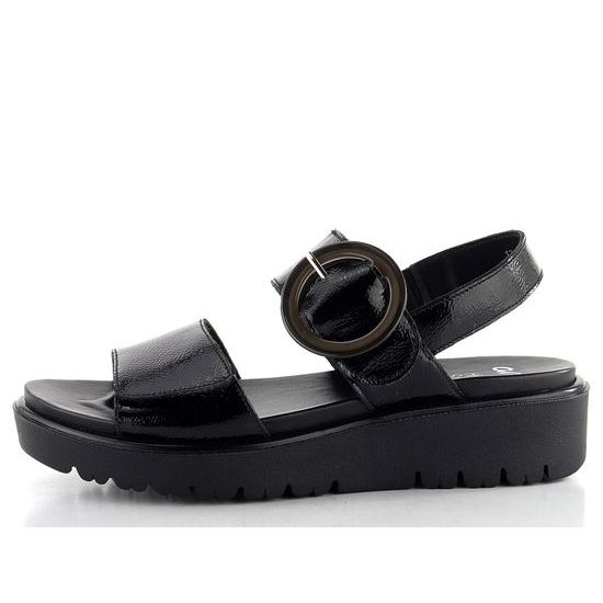 Ara sandály na platformě Bilbao Black 12-33505-11