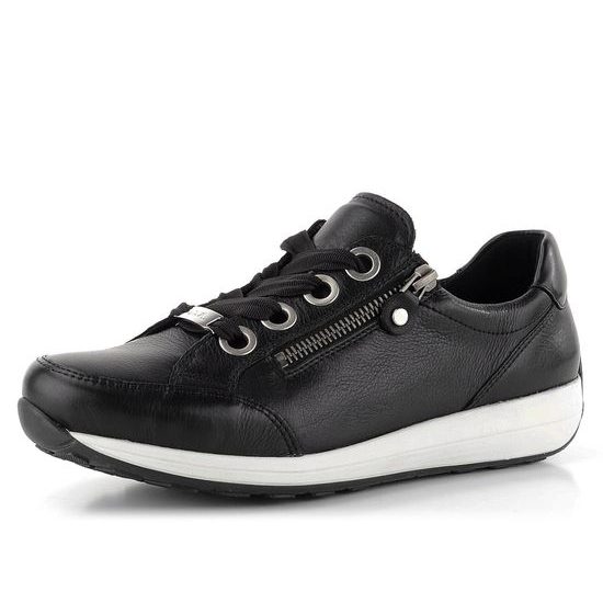 Ara dámske Sneakers poltopánky čierne Osaka 12-34587-01