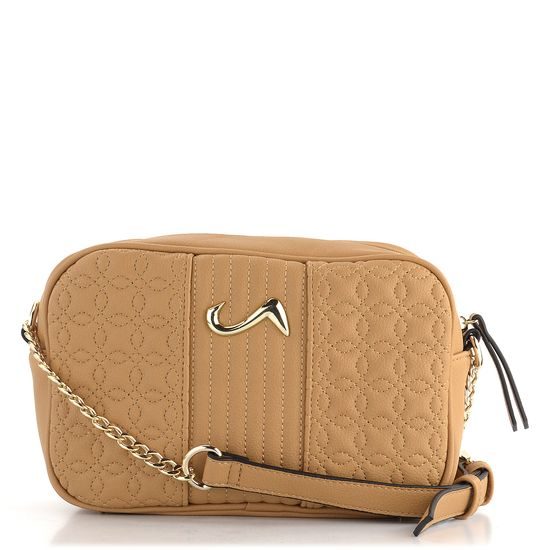 Ara prešívaná crossbody kabelka Adele Caramel 16-21703-84