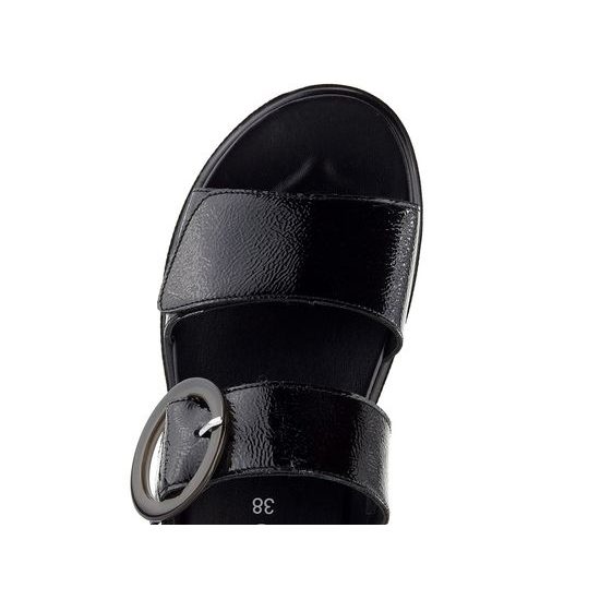 Ara sandály na platformě Bilbao Black 12-33505-11