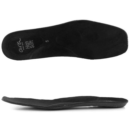 Ara dámska širšia členková obuv na podpätku lakovaná Graz Black 12-31802-11