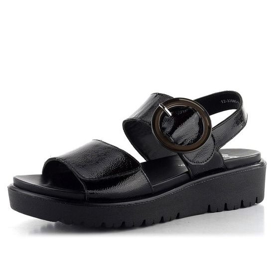 Ara sandály na platformě Bilbao Black 12-33505-11