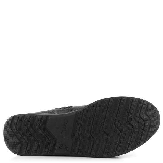 Ara širšia chelsea členková obuv čierna Sapporo 12-32497-01