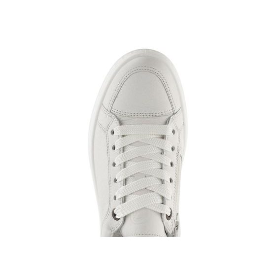 Ara širší polobotky na platformě Monaco Cream/Biscuit/Whisky 12-46703-09
