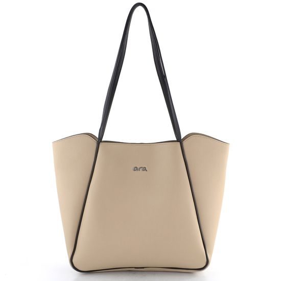 Ara shopper kabelka Claire Sand/Schwarz 16-22007-54