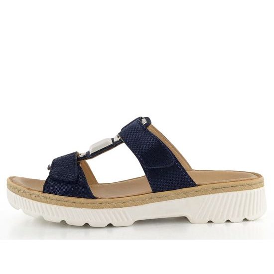 Ara dámské pantofle Capri Blau 12-39103-02